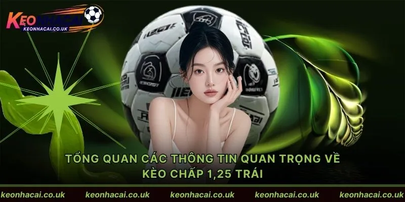 Tổng quan các thông tin quan trọng về kèo chấp 1,25 trái
